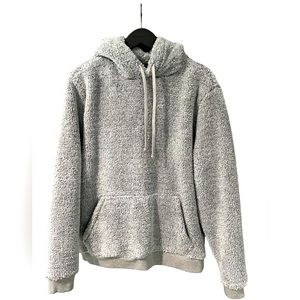 AllSaints Oaxen Pullover Hoodie color gray